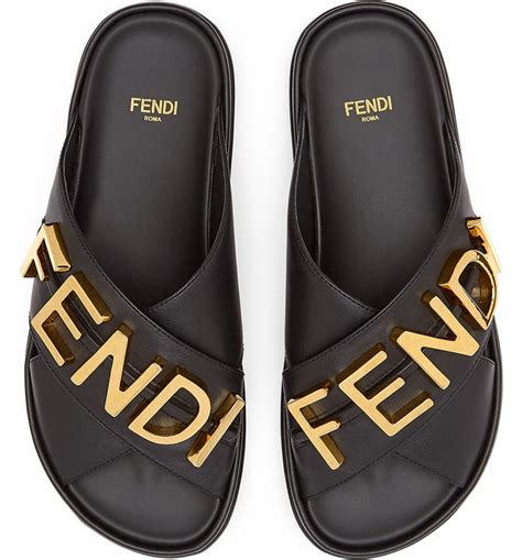 ebay fendi slides|fendi slides women sale.